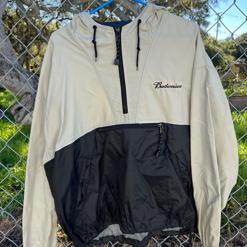 Budweiser swingster rain coat